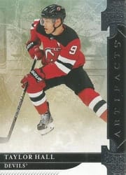 2019-20 Upper Deck Artifacts Base Set Taylor Hall #82 card