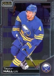 2020-21 O-Pee-Chee Platinum Base Set Taylor Hall #96 card