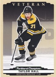 2022-23 Parkhurst Champions Base Set Taylor Hall #114 card