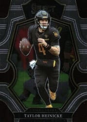 2022 Panini Select Base Set Taylor Heinicke #199 card