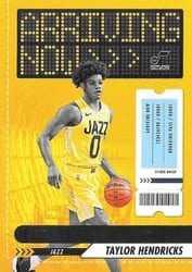 2023-24 Hoops Arriving Now Taylor Hendricks #27 card