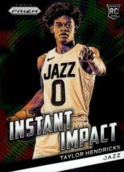 2023-24 Panini Prizm Instant Impact Taylor Hendricks #1 card