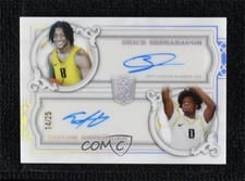 2023-24 Topps Royalty Dual Autographs Taylor Hendricks #DA-TB card