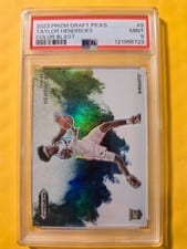 2023 Panini Prizm Draft Picks Color Blast Taylor Hendricks #9 card