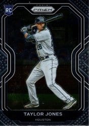 2021 Panini Prizm Base Set Taylor Jones #184 card