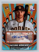 2024 Topps Big League Opening Act Autographs Taylor Kohlwey #OAA-TK card