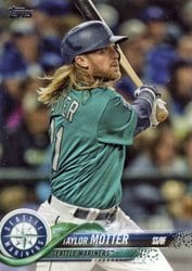 2018 Topps Base Set Taylor Motter #388 card