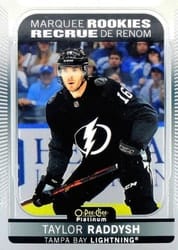 2021-22 O-Pee-Chee Platinum Base Set Taylor Raddysh #272 card
