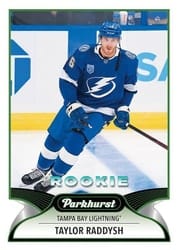 2021-22 Parkhurst Base Set Taylor Raddysh #295 card