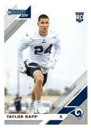 2019 Donruss Base Set Taylor Rapp #279 card