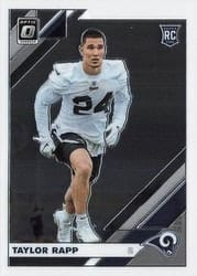 2019 Donruss Optic Base Set Taylor Rapp #129 card