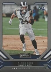 2019 Panini Playbook Base Set Taylor Rapp #175 card