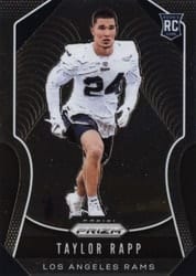 2019 Panini Prizm Base Set Taylor Rapp #385 card