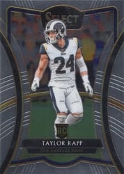 2019 Panini Select Base Set Taylor Rapp #177 card