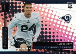 2019 Panini Unparalleled Base Set Taylor Rapp #298 card