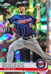 2019 Topps Chrome Sapphire Edition Base Set Taylor Rogers #453 card