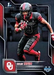 2025 Bowman University Chrome Base Set Taylor Tatum #125 card