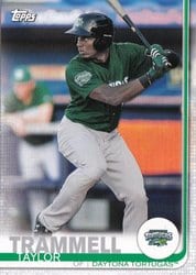 2019 Topps Pro Debut Base Set Taylor Trammell #152 card