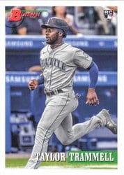 2021 Bowman Heritage Base Set Taylor Trammell #26 card