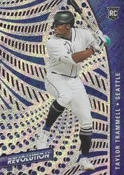 2021 Panini Chronicles Revolution Taylor Trammell #100 card