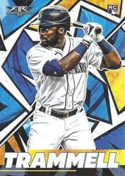 2021 Topps Fire Base Set Taylor Trammell #103 card