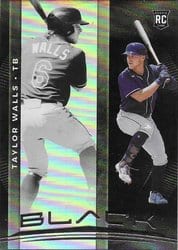 2021 Panini Chronicles Black Taylor Walls #15 card