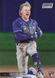 2021 Stadium Club Chrome Base Set Taylor Walls #399 card