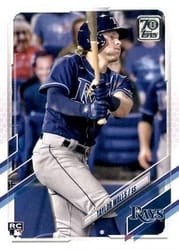 2021 Topps Update Base Set Taylor Walls #US17 card
