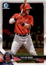 2018 Bowman Chrome Prospects Taylor Ward #BCP29 card