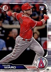 2019 Bowman Base Set Taylor Ward #29 card
