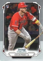 2019 Bowman Sterling Base Set Taylor Ward #BSR-77 card