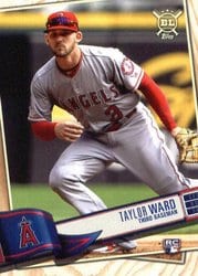 2019 Topps Big League Base Set Taylor Ward #245 card