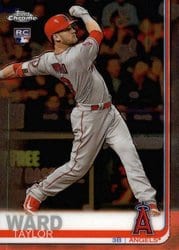 2019 Topps Chrome Base Set Taylor Ward #78 card