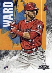 2019 Topps Fire Base Set Taylor Ward #42 card
