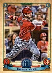 2019 Topps Gypsy Queen Base Set Taylor Ward #139 card
