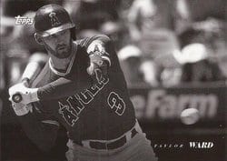 2022 Topps Black & White Base Set Taylor Ward #91 card