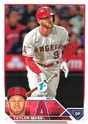 2023 Topps 1st Edition Base Set Taylor Ward #103 card