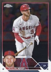 2023 Topps Chrome Base Set Taylor Ward #94 card