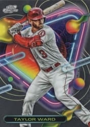2023 Topps Cosmic Chrome Base Set Taylor Ward #87 card