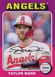 2024 Topps Heritage Base Set Taylor Ward #132 card
