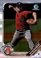 2019 Bowman Chrome Prospects Taylor Widener #BCP-9 card