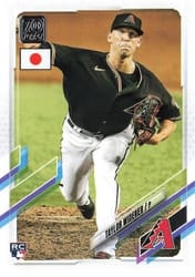2021 Topps Japan Edition Base Set Taylor Widener #176 card