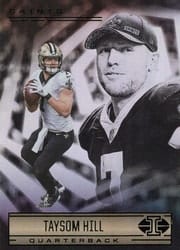 2021 Panini Illusions Base Set Taysom Hill #34 card