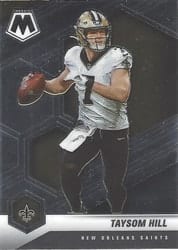 2021 Panini Mosaic Base Set Taysom Hill #142 card