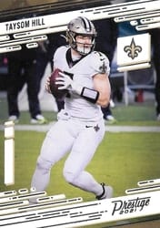 2021 Panini Prestige Base Set Taysom Hill #134 card
