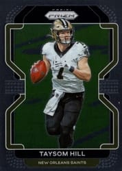 2021 Panini Prizm Base Set Taysom Hill #303 card