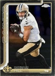 2025 Topps Chrome Base Set Taysom Hill #222 card