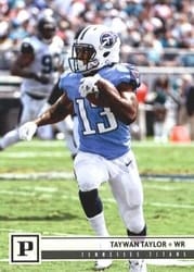 2018 Panini Base Set Taywan Taylor #290 card