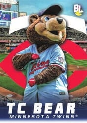 2023 Topps Big League Mascots TC Bear #M-16 card
