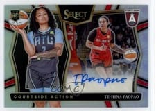 2025 Panini Select WNBA Signatures Te-Hina Paopao #1 card